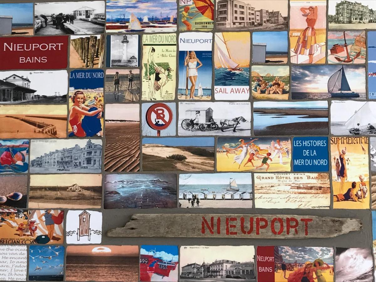 White Sea/Sun/Sky Dreams 4 Six @ Nieuwpoort 아파트 외부 사진
